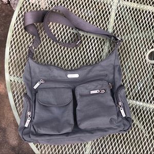 Baggallini Everywhere Crossbody Bag, nylon, gray